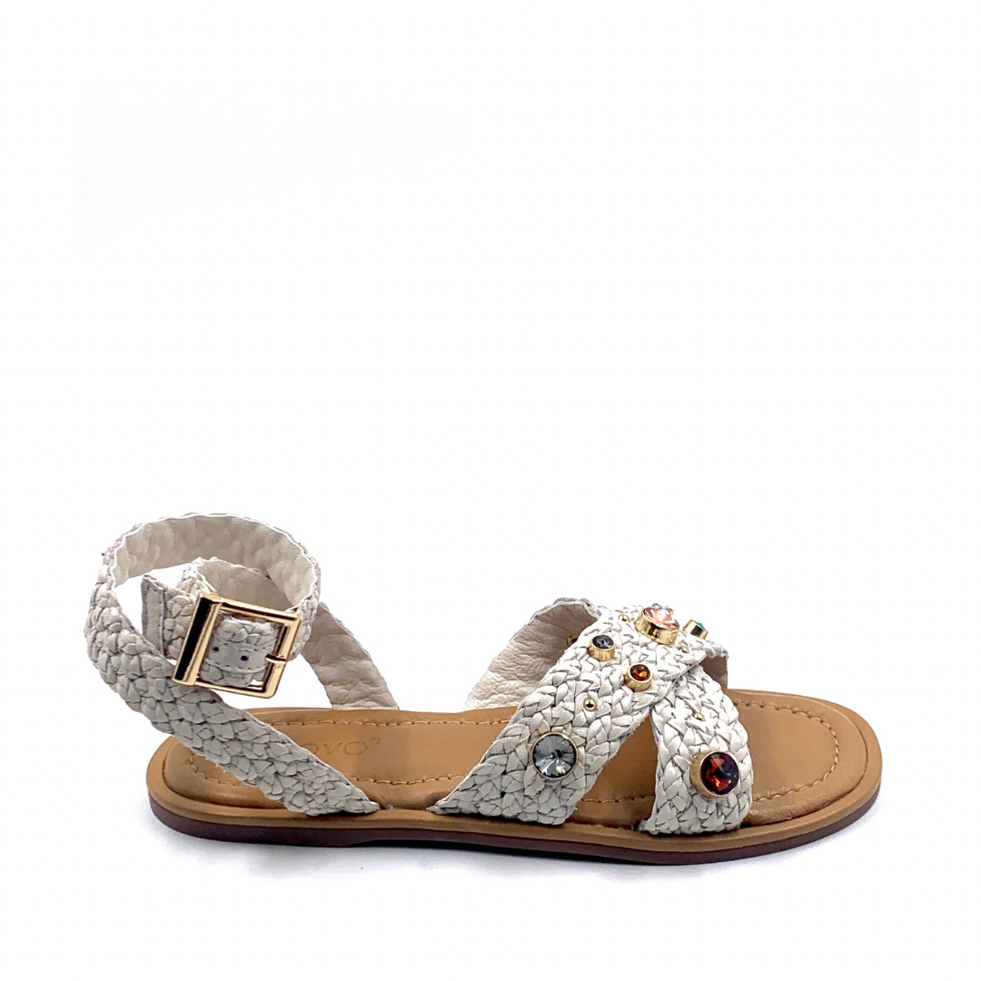 Flat Leather Sandals INUOVO