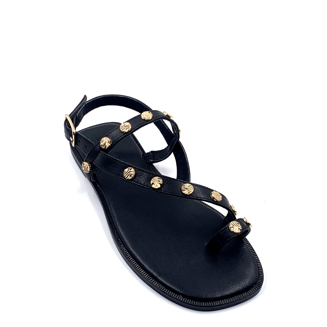 Flat Leather Sandals INUOVO 1