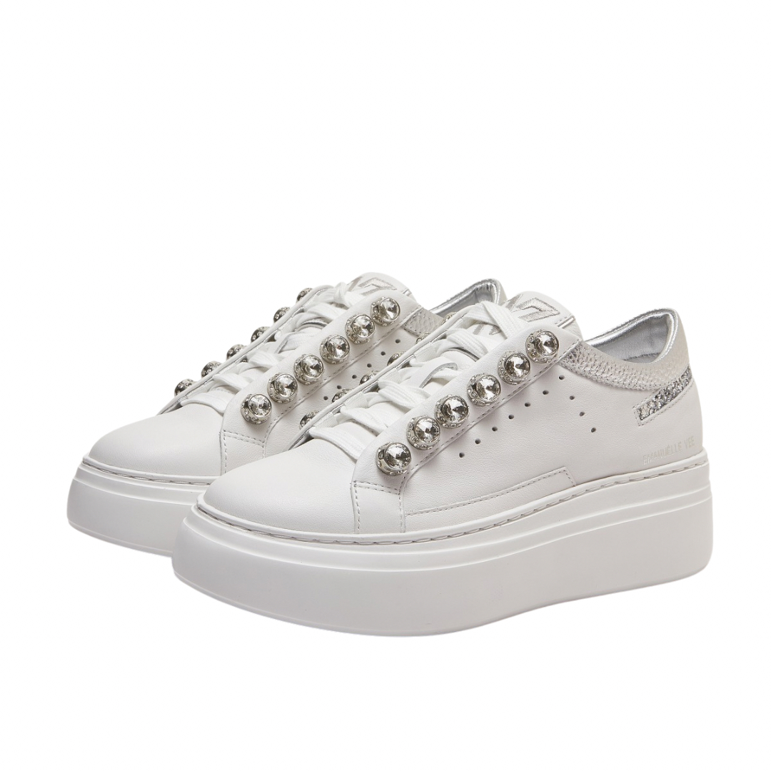 Emanuelle Vee Sneakers BICE Strass 1