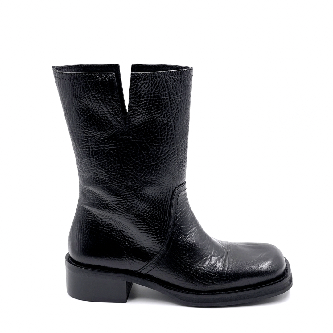 RAS Black Leather 3/4 Boots