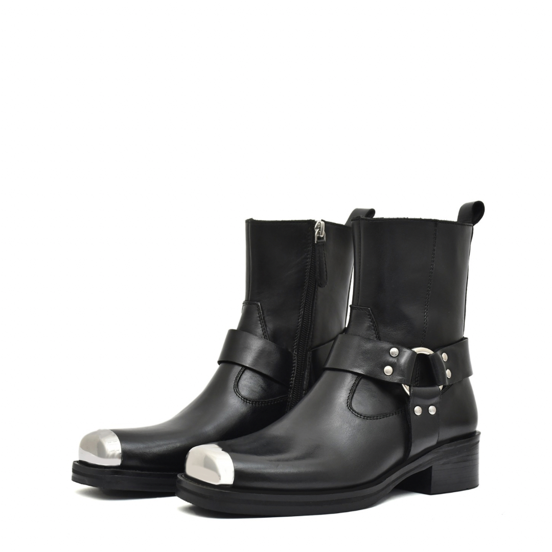 EMANUELLE VEE Ankle Cowboy Boots