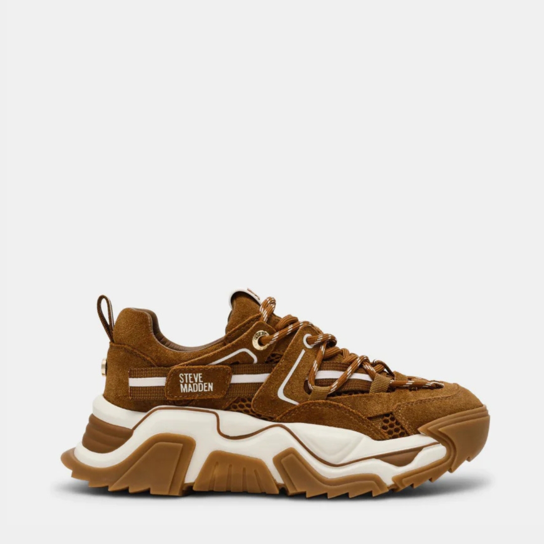 Sneaker KINGDOM Chestnut Suede STEVE MADDEN