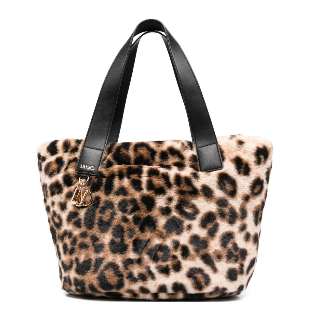 Large faux fur hobo bag STEVE MADDEN