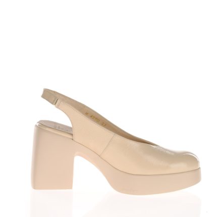 Slingbacks Lack Beige WONDERS