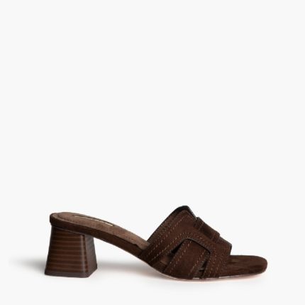 Παντόφλες Καφέ CORINA