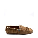 Suede-leather Boat Loafers INUOVO