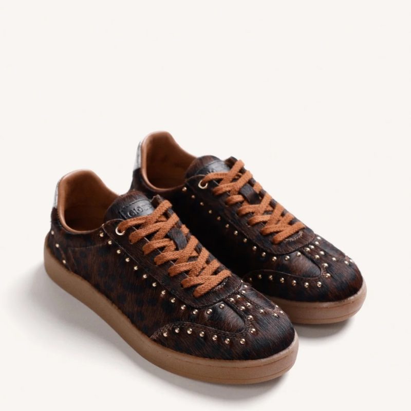Haircalf Leather Sneakers GIOSEPPO