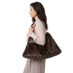 LIU JO Hobo bag faux fur naturale - Image 3